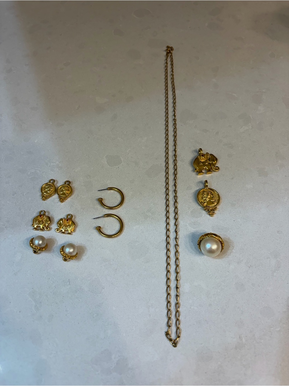 3 in 1 Necklace / 3 in 1 Earrings